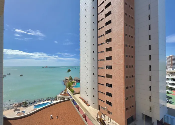 Apart-Hotel Iate Plaza, Vista Completa Da Orla De Fortaleza