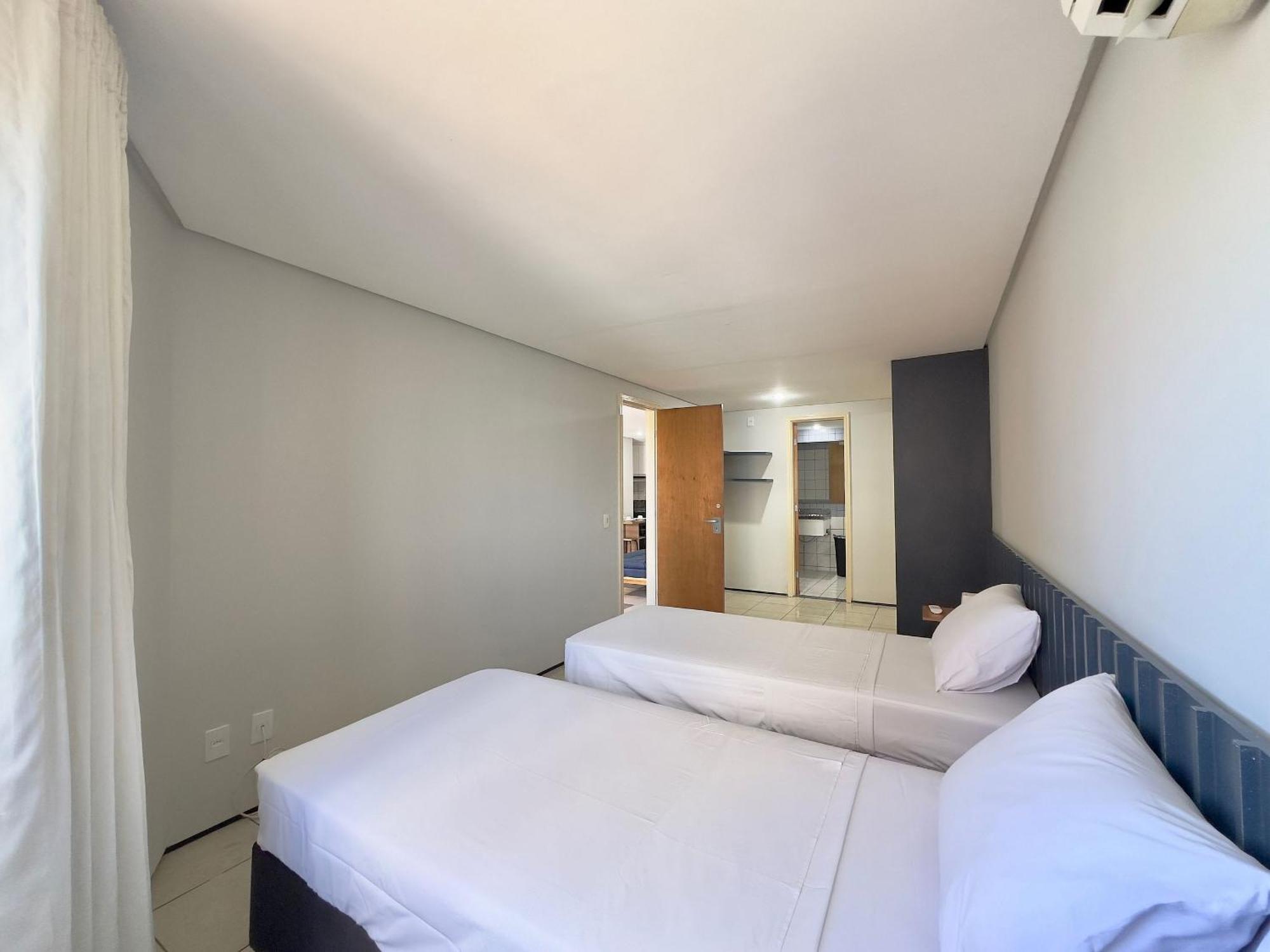 度假居 Iate Plaza, Vista Completa Da Orla De 福塔莱萨