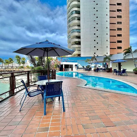 Apart-Hotel Iate Plaza, Vista Completa Da Orla De Fortaleza Exterior photo