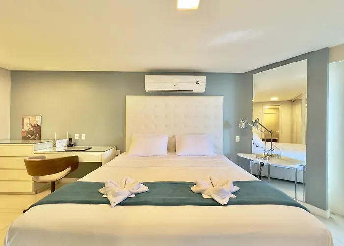 Apart-Hotel Iate Plaza, Vista Completa Da Orla De Fortaleza